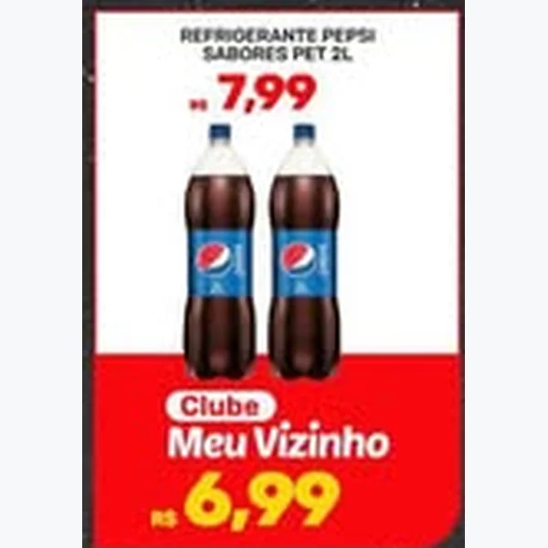Recorte do encarte de Refrigerante Sabores Pepsi 2 L