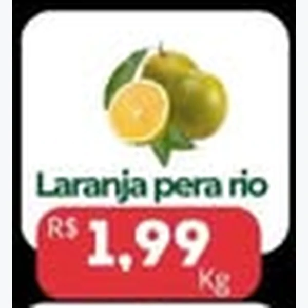 Recorte do encarte de Laranja Pera Rio