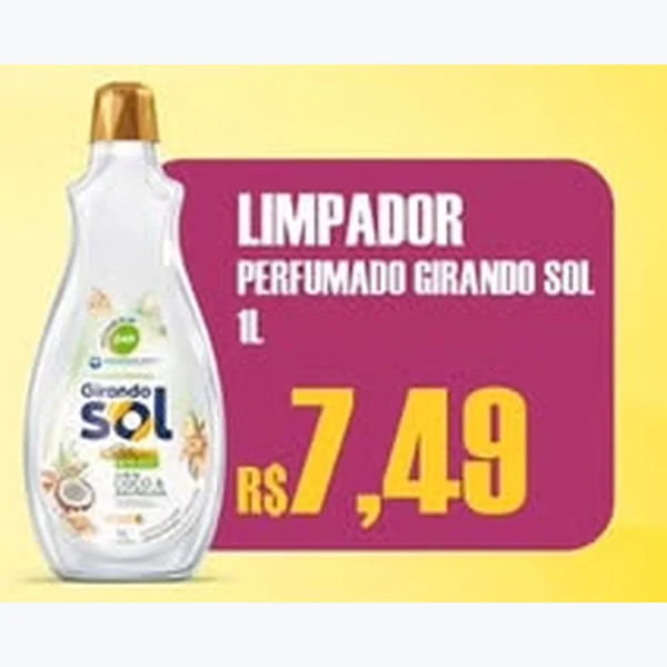 Limpador Perfumado Girando Sol 1 L