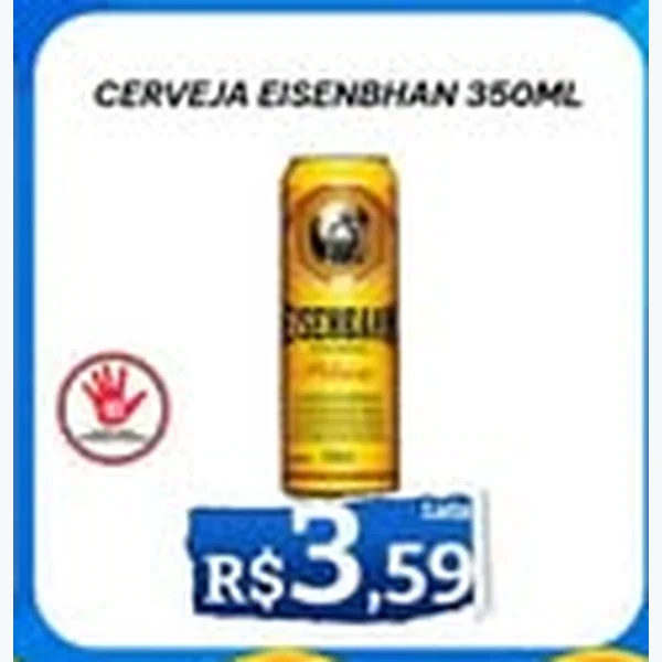 Cerveja Eisenbahn 350 ml
