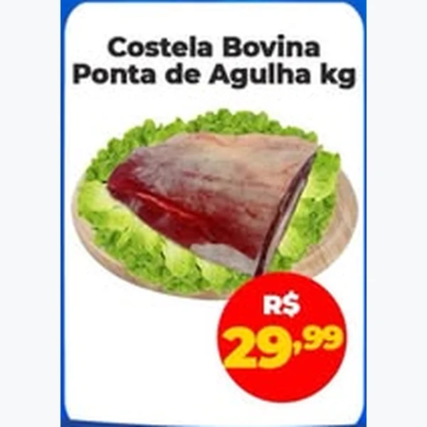 Costela Bovina Ponta de Agulha