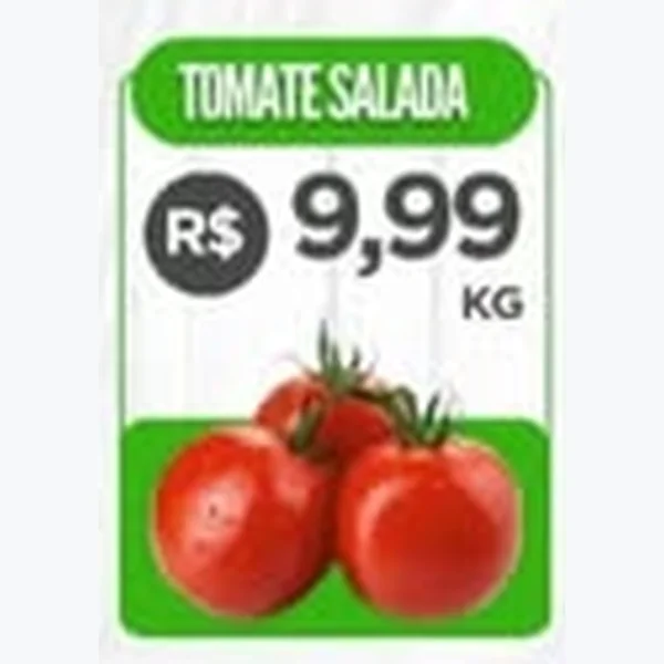 Recorte do encarte de Tomate Salada