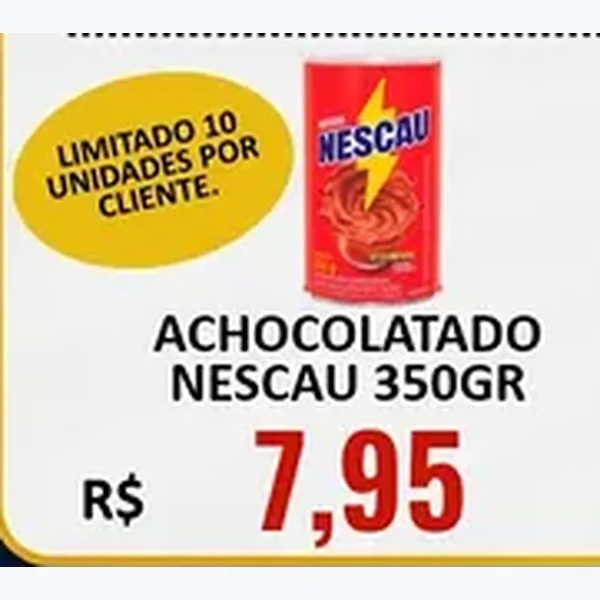 Achocolatado Nescau