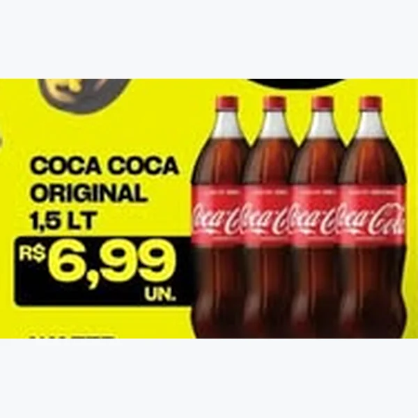 Refrigerante Original Coca-Cola 1,5 L