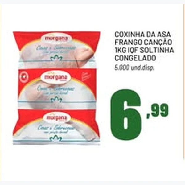 Coxa e Sobrecoxa de Frango Congelada Morgana
