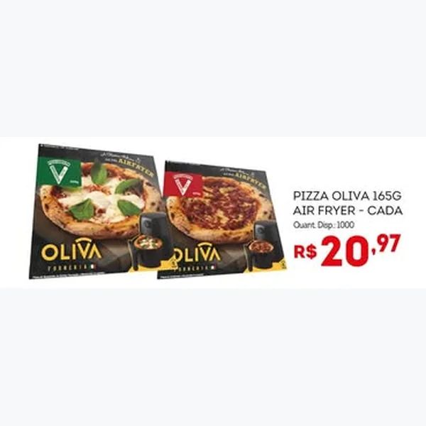 Pizza Air Fryer Oliva 165 g