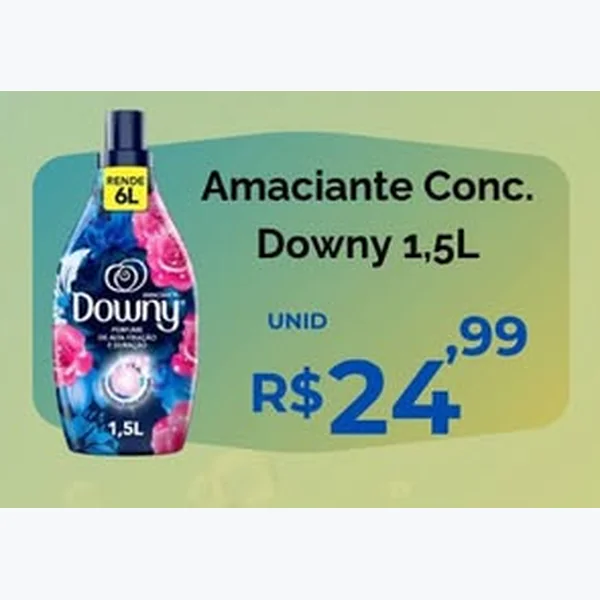 Amaciante Conc. Downy 1,5 L