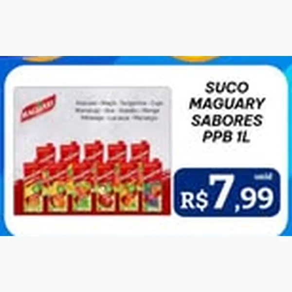 Recorte do encarte de Suco Maguary 1 L