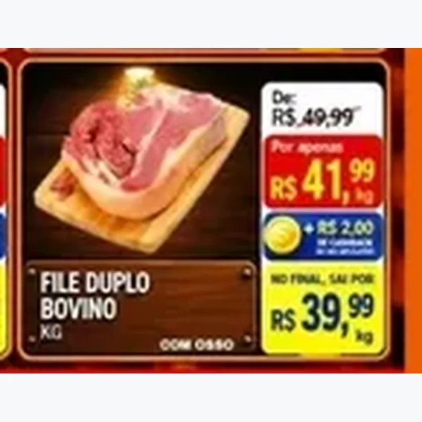 Filé Duplo Bovino