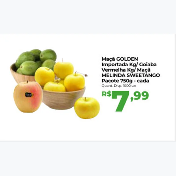 Maçã Melinda Sweetango 750 g