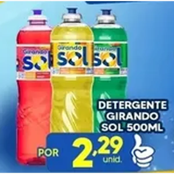 Detergente Girando Sol 500 ml