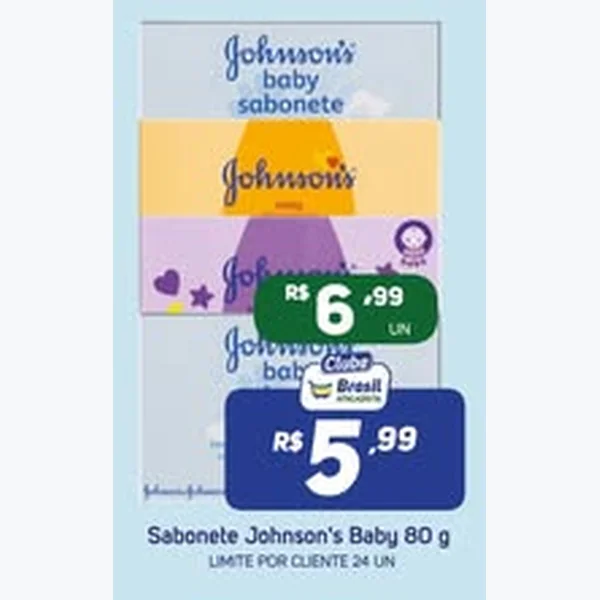 Sabonete Johnson's Baby 80 g
