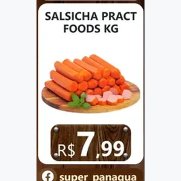 Salsicha Pract Foods
