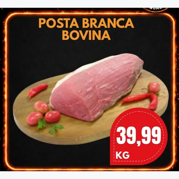 Recorte do encarte de Posta Branca Bovina