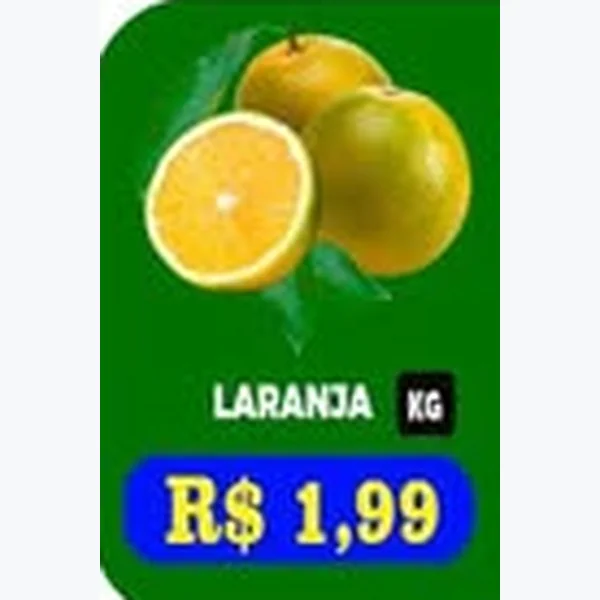 Recorte do encarte de Laranja