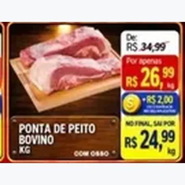 Ponta de Peito Bovino