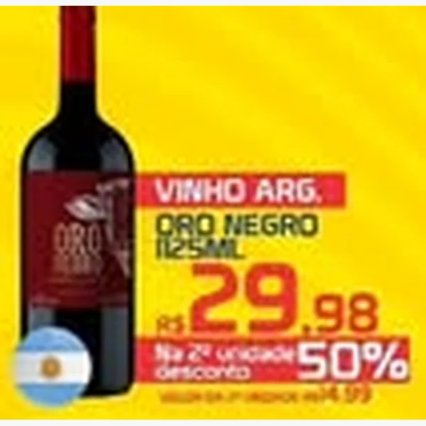 Vinho Oro Negro 750 ml