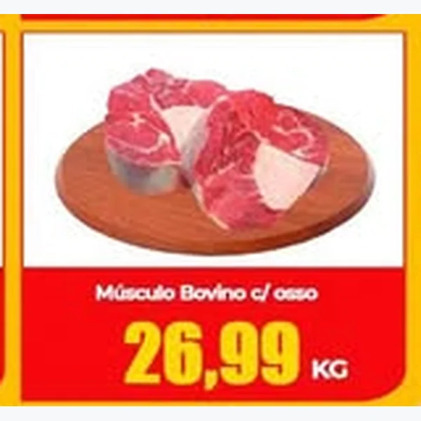 Músculo Bovino C/osso