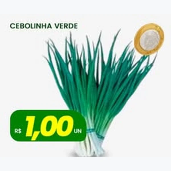Recorte do encarte de Cebolinha Verde