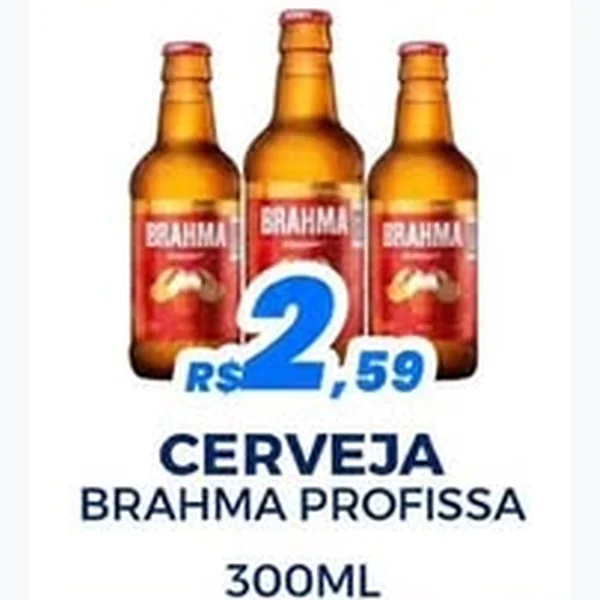 Cerveja Profissa Brahma 300 ml