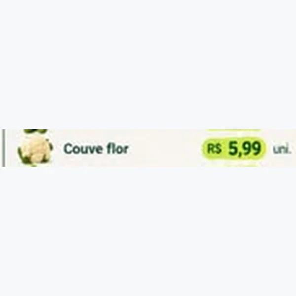 Recorte do encarte de Couve Flor