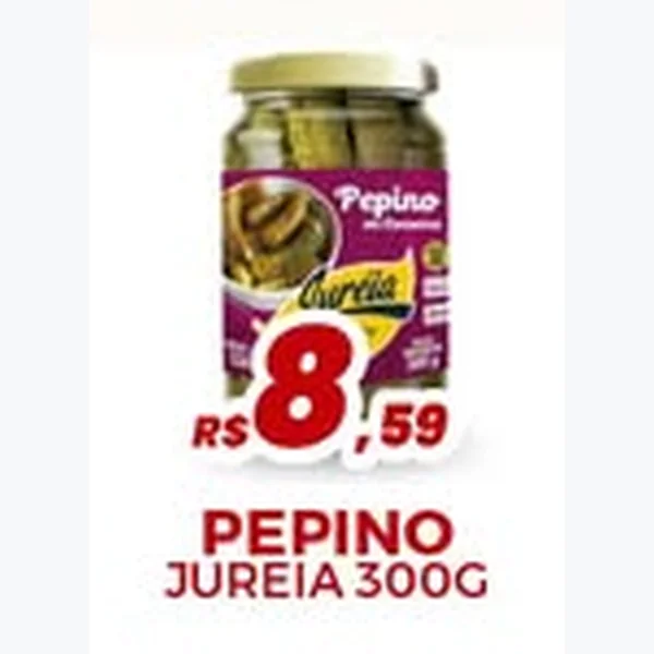 Recorte do encarte de Pepino Jureia 300 g