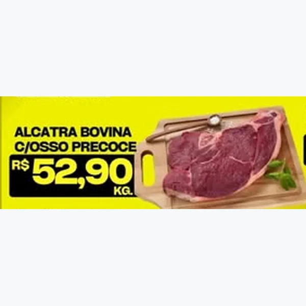 Alcatra Bovina C/osso Precoce