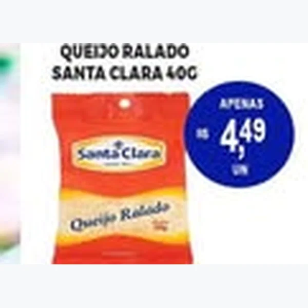 Queijo Ralado Santa Clara 40 g