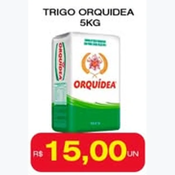 Recorte do encarte de Trigo Orquídea 5 kg