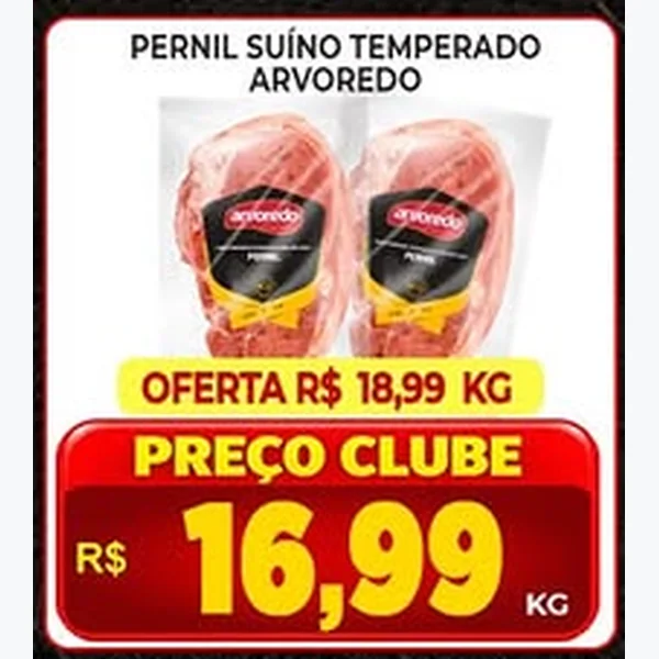 Pernil Suíno Temperado Arvoredo