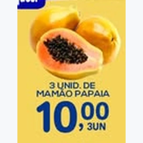 Recorte do encarte de Mamão Papaia