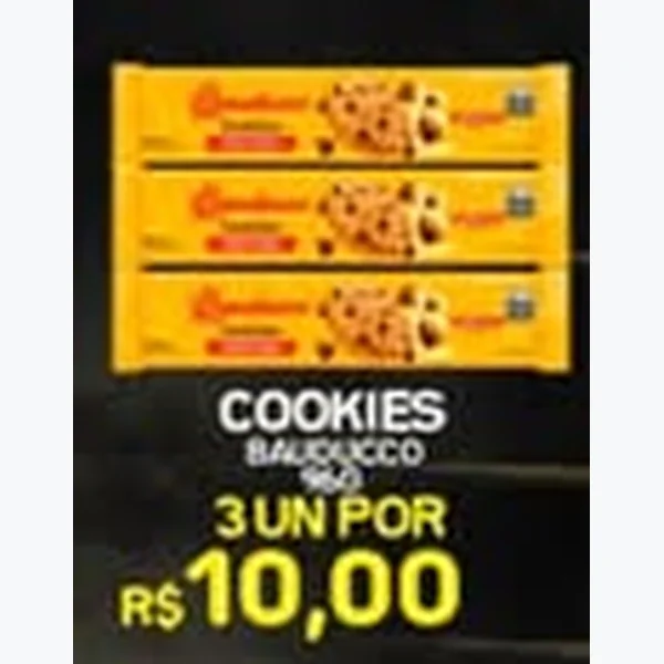Recorte do encarte de Cookies Bauducco