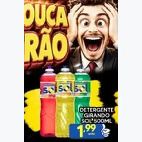 Detergente Girando Sol 500 ml