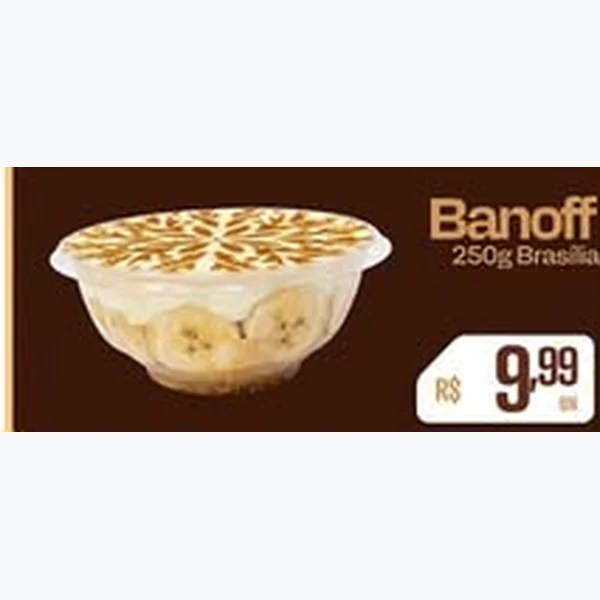 Recorte do encarte de Banoff Brasília 250 g