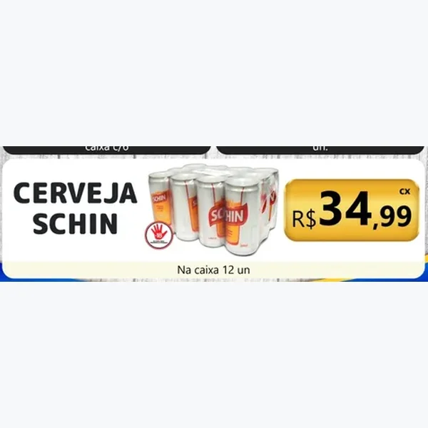 Cerveja Schin 12 un