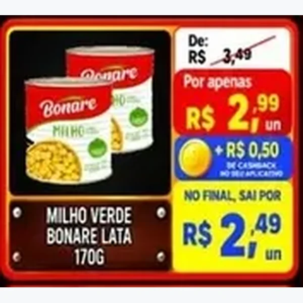 Milho Verde Bonare 170 g