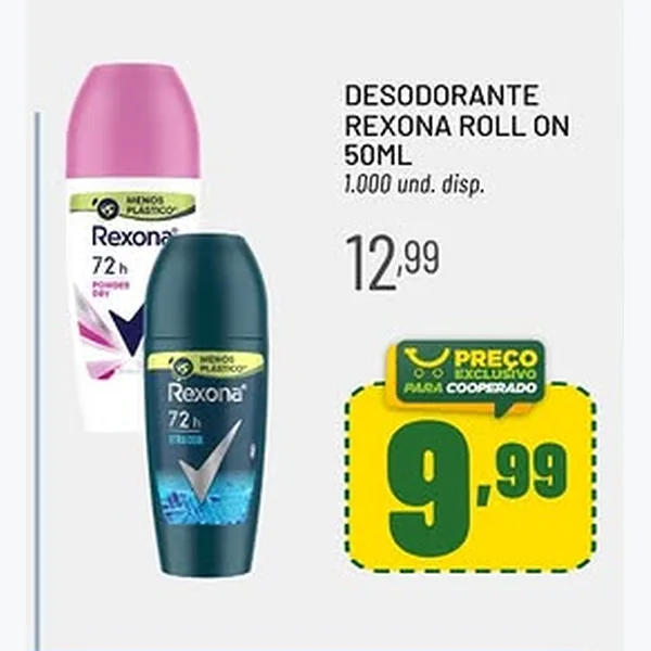 Desodorante Roll On Rexona 50 ml