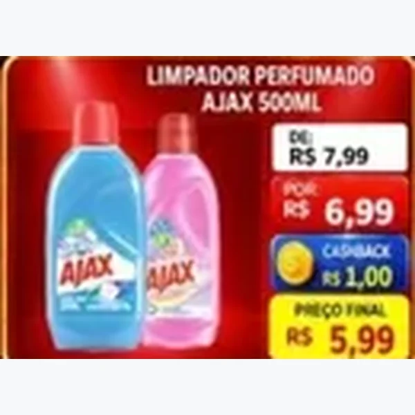 Limpador Perfumado Ajax 500 ml