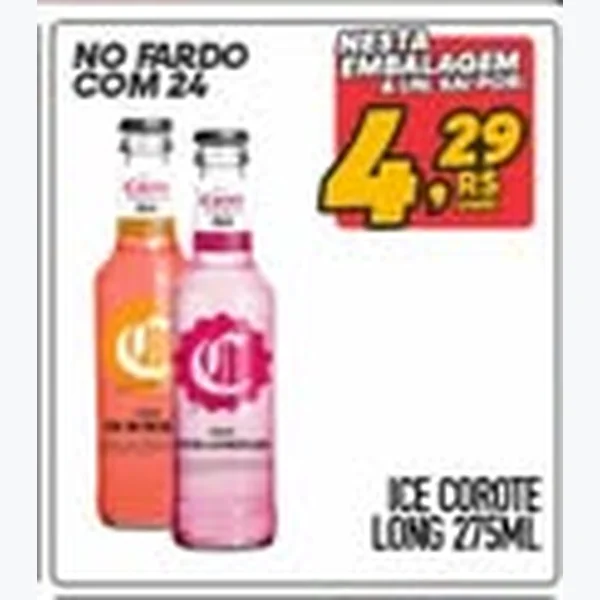 Recorte do encarte de Ice Corote 275 ml