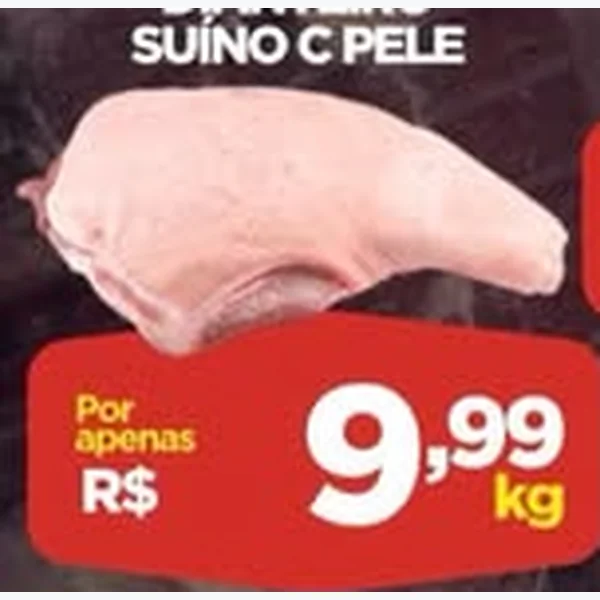 Dianteiro Suíno com Pele