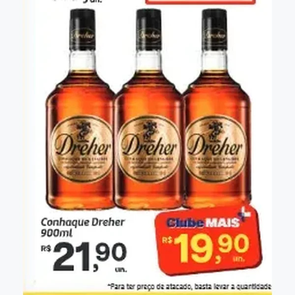 Conhaque Dreher 900 ml