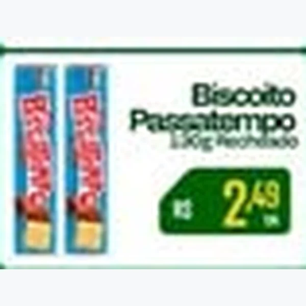 Biscoito Recheado Passatempo 130 g