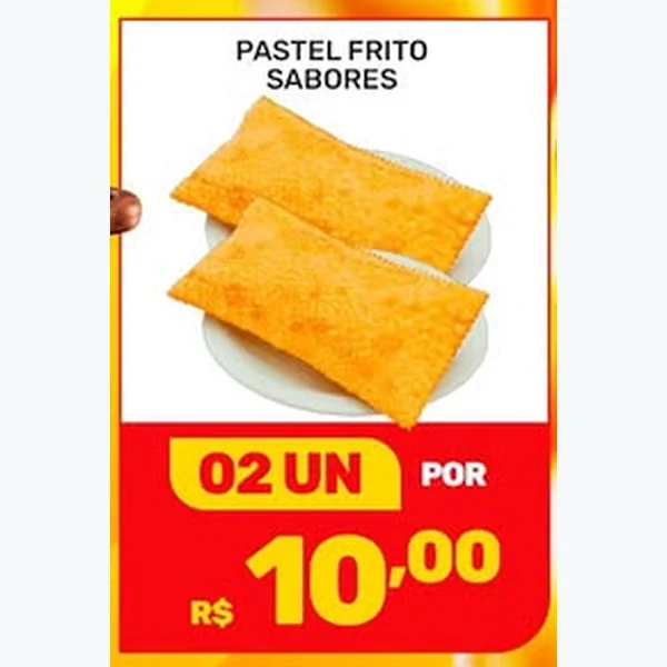 Recorte do encarte de Pastel Frito Sabores