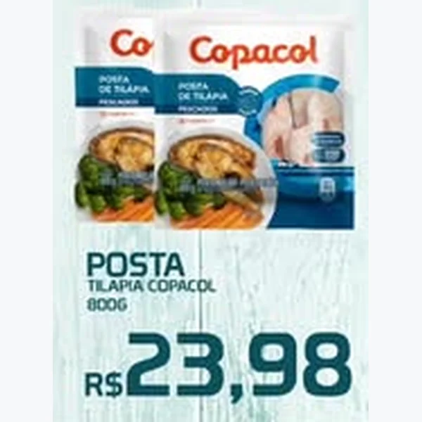 Posta Tilápia Copacol 800 g
