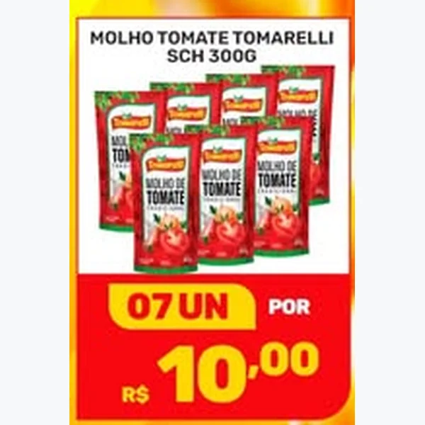 Molho de Tomate Tomarelli 300 g