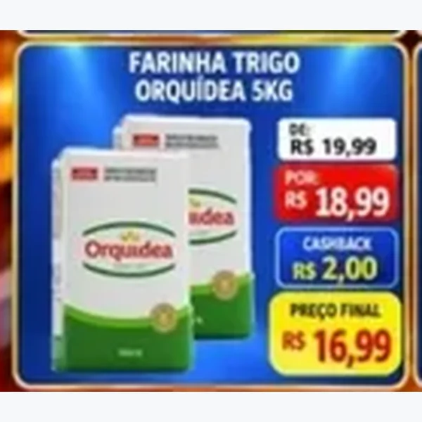 Farinha de Trigo Orquídea 5 kg