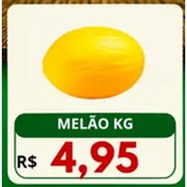 Recorte do encarte de Melão