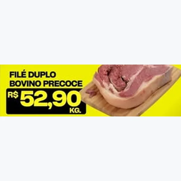 Filé Duplo Bovino Precoce