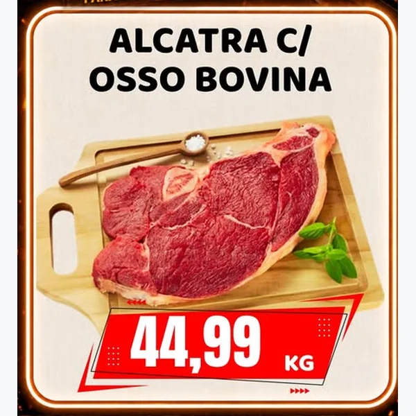 Alcatra C/ Osso Bovina