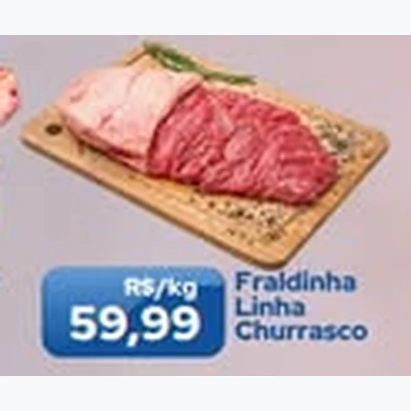 Recorte do encarte de Fraldinha Linha Churrasco